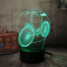 Load image into Gallery viewer, LED 3D Light Bicycle