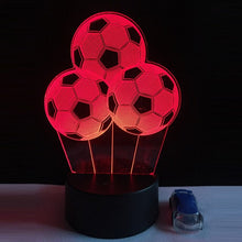 Load image into Gallery viewer, 3D LED Light Balloon Soccer Football