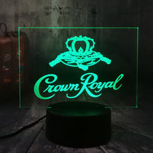 Load image into Gallery viewer, Crown Royal 3D LED Light