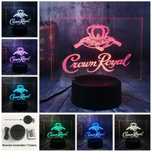 Load image into Gallery viewer, Crown Royal 3D LED Light