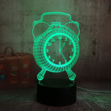 Load image into Gallery viewer, Alarm  3D LED Light