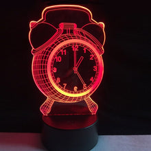 Load image into Gallery viewer, Alarm  3D LED Light