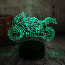 Load image into Gallery viewer, 3D Motorcycle LED  Light